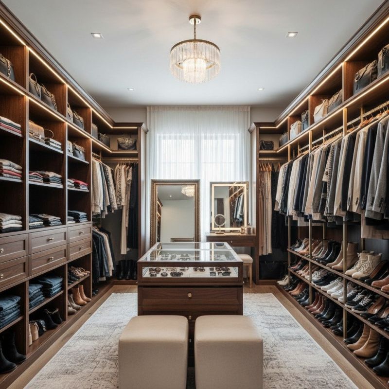 Closet Shelving Installation